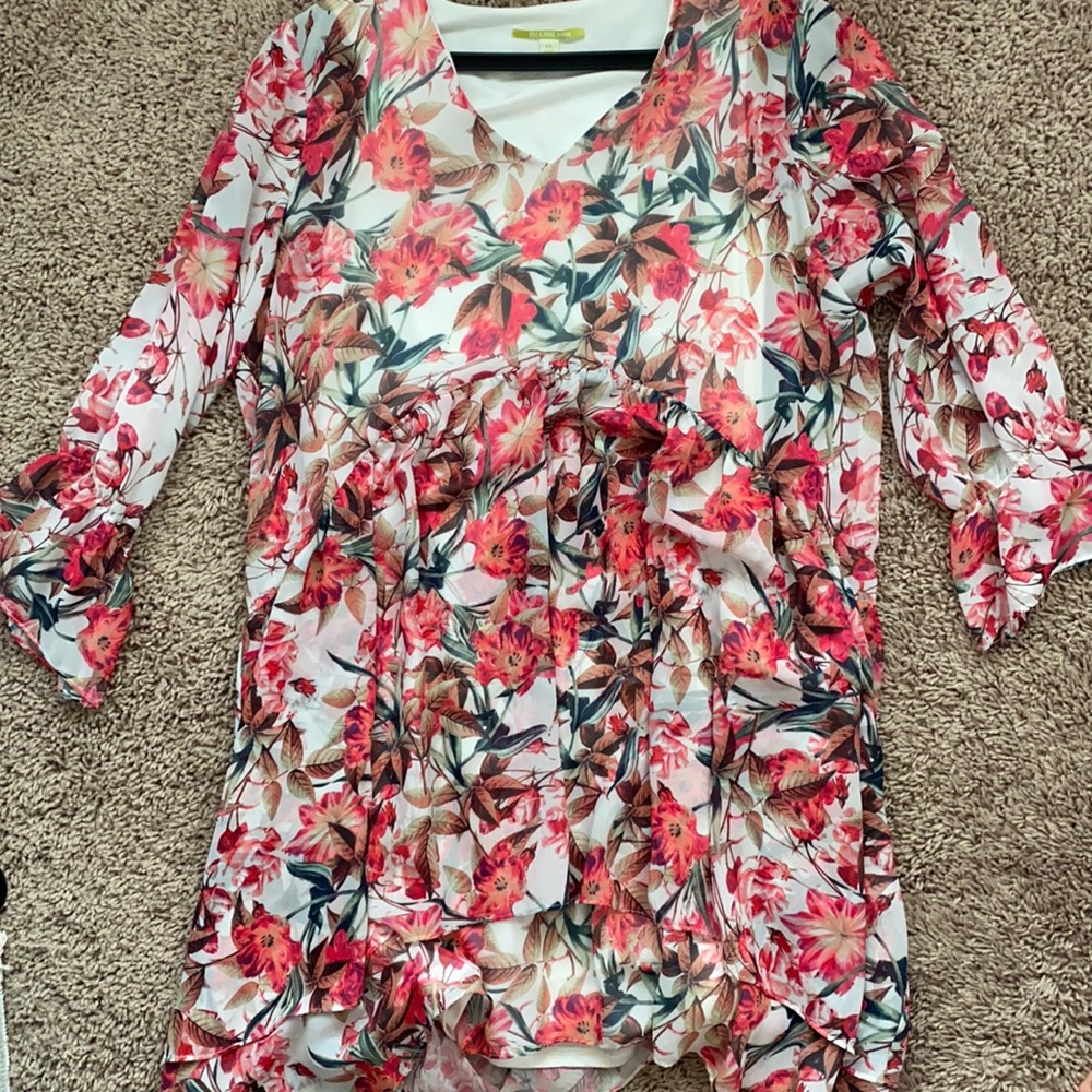 Gianni bini floral sun dress